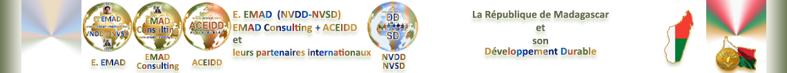 E. EMAD, La NVDD et le Développement Durable de la R. de Madagascar
