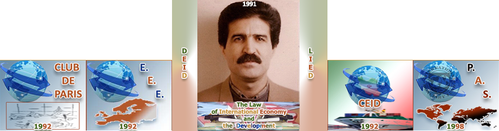 Ebrahim EMAD, The Law of International Economy and the Dvelopment