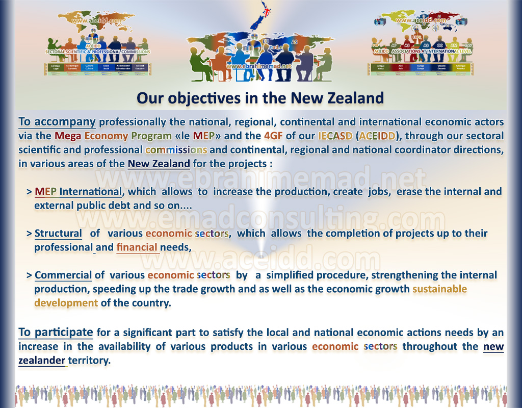 E. EMAD, the NVSD, the New Zealand & its Sustainable Development > Our objectives