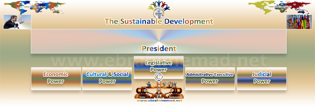 E. EMAD : The need to review the Three Powers & to pass to the five powers