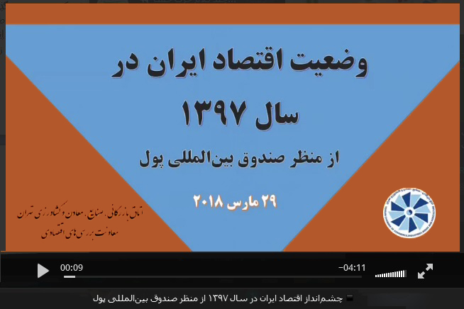 FMI - Iran - Economie en 1397 (2018)