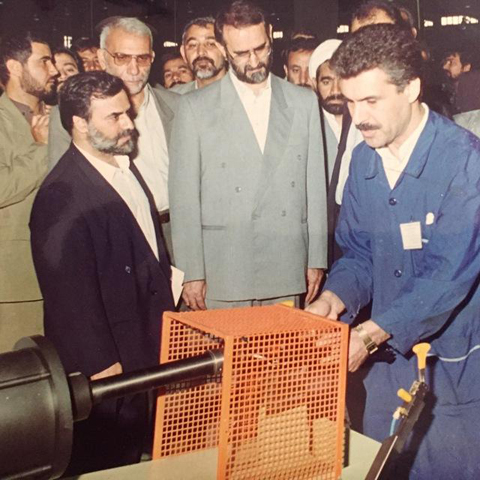 مهندس خلیل عماد ، مدیر تولید سابق کارخانه آساک دوچرخ شهرستان قوچان