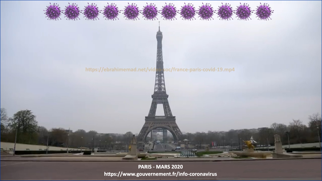 Covid-19 Paris Mars 2020